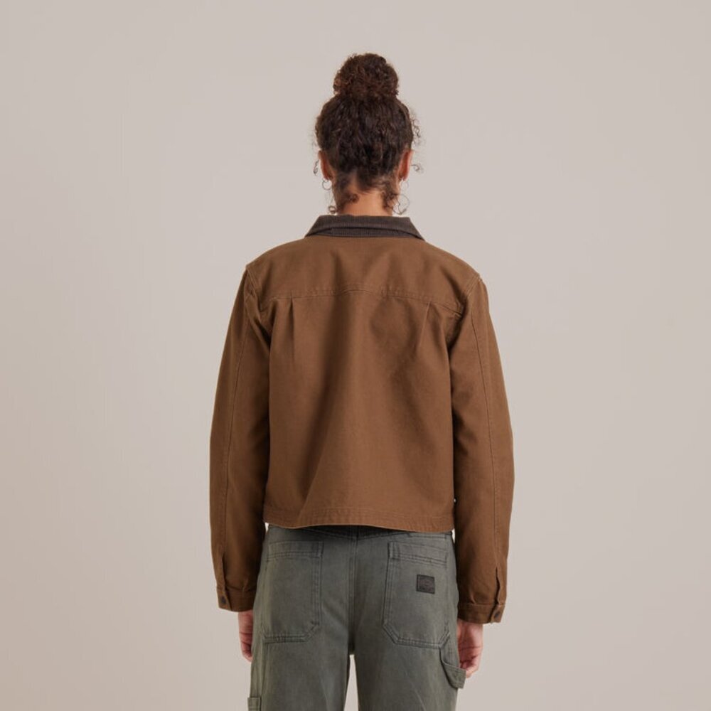 New Womens sz M Roark Open Roads Canvas Jacket outdoors fashion button up - Picture 7 of 7